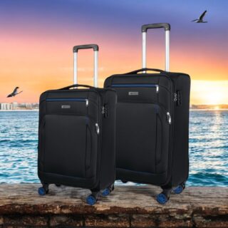 Βαλίτσα trolley Spectra Cardinal μικρή μεσαία 5000 50/60cm μαύρη