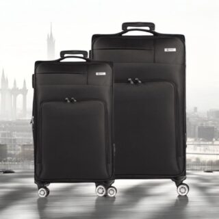 Βαλίτσα trolley Cardinal μεσαία μεγάλη 3700 60/70cm μαύρη