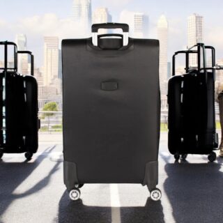 Βαλίτσα trolley Cardinal μεσαία μεγάλη 3700 60/70cm μαύρη