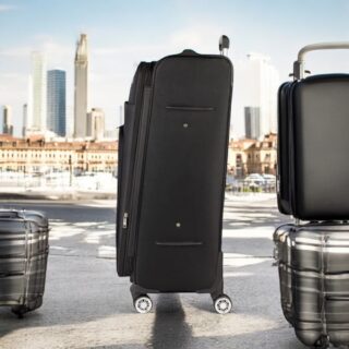 Βαλίτσα trolley Cardinal μεσαία μεγάλη 3700 60/70cm μαύρη