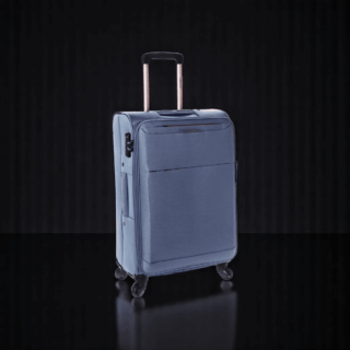 Βαλίτσα Μεσαία 68cm Diplomat Athens 6040 Μπλέ