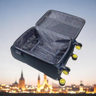 Βαλίτσα trolley Oblivion Cardinal μικρή μεσαία 5100 50/60cm σκούρο μπλέ