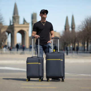 Βαλίτσα trolley Oblivion Cardinal μικρή μεσαία 5100 50/60cm σκούρο μπλέ