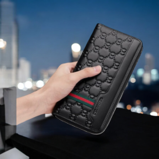 Δερμάτινο Ανδρικό πορτοφόλι William Polo 201507 black