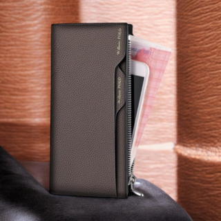 Δερμάτινο Ανδρικό πορτοφόλι William Polo 205255 brown