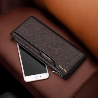 Δερμάτινο Ανδρικό πορτοφόλι William Polo 205255 brown