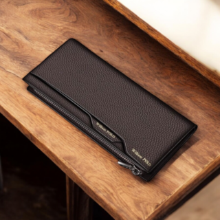 Δερμάτινο Ανδρικό πορτοφόλι William Polo 205255 brown