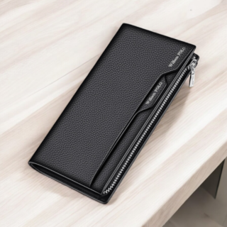 Δερμάτινο Ανδρικό πορτοφόλι William Polo 205255 black