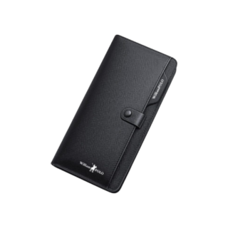 Δερμάτινο Ανδρικό πορτοφόλι William Polo 191483 black