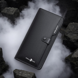 Δερμάτινο Ανδρικό πορτοφόλι William Polo 191483 black