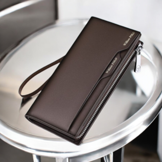 Δερμάτινο Ανδρικό πορτοφόλι William Polo 191469 brown