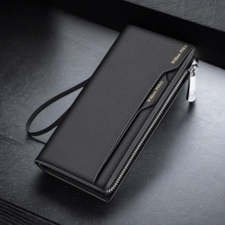 Δερμάτινο Ανδρικό πορτοφόλι William Polo 191469 black