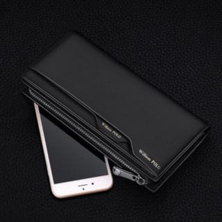 Δερμάτινο Ανδρικό πορτοφόλι William Polo 191469 black