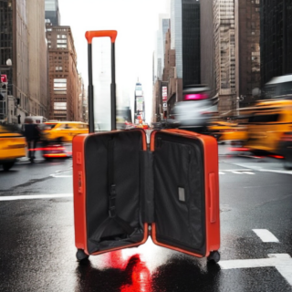 Porsche Design Βαλίτσα καμπίνας 55cm Roadster Lava Orange