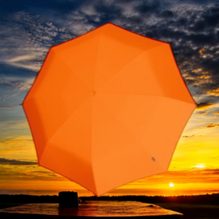 Knirps Floyd Manual Ομπρέλα Orange 802 300