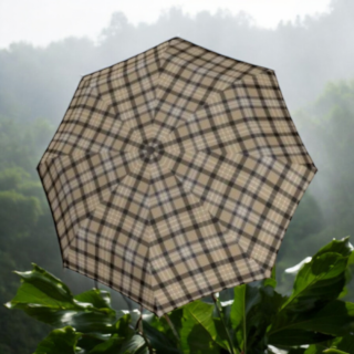 7050 8515, KNIRPS A.SERIES A.050, Χειροκίνητη, 2PICNIC, Καρό, Μπέζ