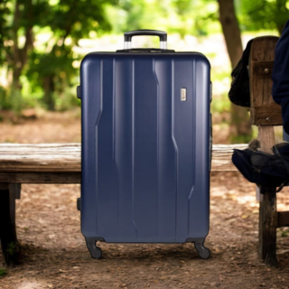 Βαλίτσα trolley Cardinal μεσαία 2012/60cm σκούρο μπ