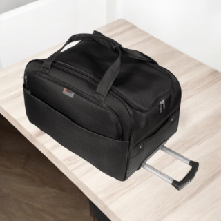 Σέτ τριάδα Σακβουαγιάζ ταξιδίου με ρόδες (τροχοτσάντα) Cardinal 620+630+640 μαύρο