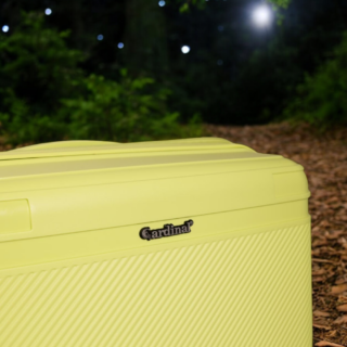 Βαλίτσα Σκληρή Επεκτάσιμη Cardinal (PP) μεσαία/μεγάλη 2019/60/70 cm lemon Yellow