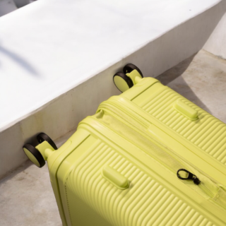 Βαλίτσα Σκληρή Επεκτάσιμη Cardinal (PP) μεσαία/μεγάλη 2019/60/70 cm lemon Yellow