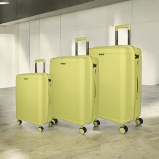 Βαλίτσες Σκληρή (σέτ 3 τεμαχίων) Cardinal (PP) 2019 lemon Yellow