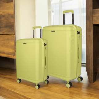 Βαλίτσα Σκληρή Επεκτάσιμη Cardinal (PP) μικρή μεσαία 2019 50/60 cm lemon Yellow