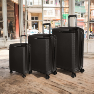 Βαλίτσες Σκληρή (σέτ 3 τεμαχίων) Cardinal (PP) 2019 μαύρο