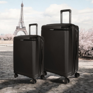 Βαλίτσα Σκληρή Επεκτάσιμη Cardinal (PP) μικρή μεσαία 2019 50/60 cm μαύρο