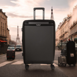 Βαλίτσα Σκληρή Επεκτάσιμη Cardinal (PP) μικρή μεσαία 2019 50/60 cm μαύρο