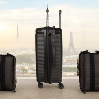 Βαλίτσα Σκληρή Επεκτάσιμη Cardinal (PP) μικρή μεσαία 2019 50/60 cm μαύρο