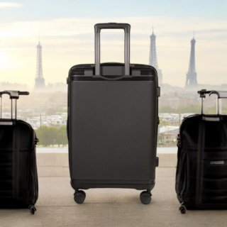 Βαλίτσα Σκληρή Επεκτάσιμη Cardinal (PP) μικρή μεσαία 2019 50/60 cm μαύρο