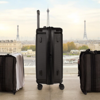 Βαλίτσα Σκληρή Επεκτάσιμη Cardinal (PP) μικρή μεσαία 2019 50/60 cm μαύρο