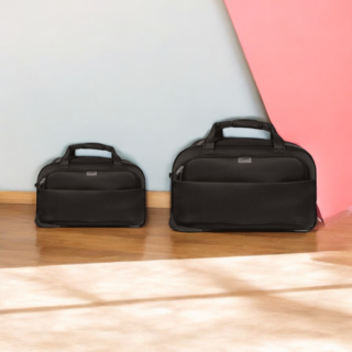 Σέτ μικρό μεσαίο Σακβουαγιάζ ταξιδίου με ρόδες τροχοτσάντα Cardinal 620+630 μαύρο