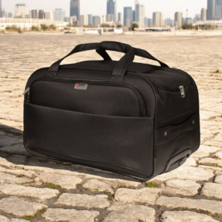 Σέτ μικρό μεσαίο Σακβουαγιάζ ταξιδίου με ρόδες τροχοτσάντα Cardinal 620+630 μαύρο