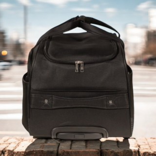 Σέτ μικρό μεσαίο Σακβουαγιάζ ταξιδίου με ρόδες τροχοτσάντα Cardinal 620+630 μαύρο