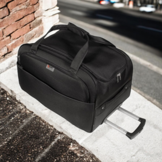 Σακβουαγιάζ ταξιδίου καμπίνας με ρόδες 46,6 Λίτρα (τροχοτσάντα) Cardinal 620 μαύρο