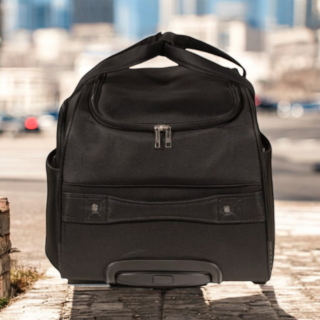 Σακβουαγιάζ ταξιδίου καμπίνας με ρόδες 46,6 Λίτρα (τροχοτσάντα) Cardinal 620 μαύρο