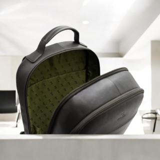 Earth-20-104, Δερμάτινο Σακίδιο Πλάτης Σκούρο Καφέ