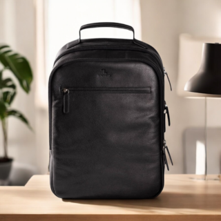 Earth-20-104, Δερμάτινο Σακίδιο Πλάτης Μαύρο