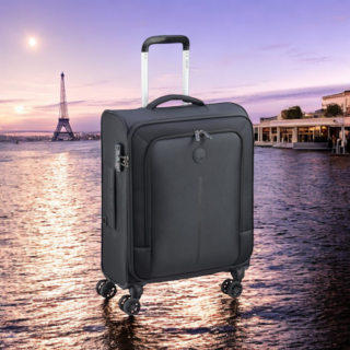 Delsey Βαλίτσα καμπίνας 55cm Caracas Black