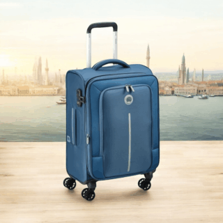 Delsey Βαλίτσα καμπίνας 55x35x24/29cm σειρά Caracas Night Blue