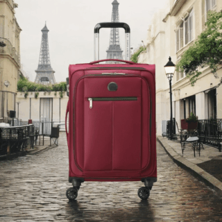 Delsey Βαλίτσα καμπίνας 56cm Pin Up 6 Burgundy