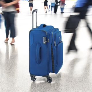 Delsey Βαλίτσα καμπίνας expandable 55cm Optimax Blue