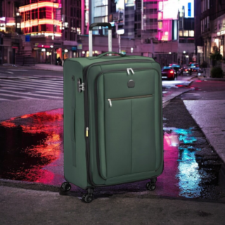 Delsey Βαλίτσα μεγάλη expandable 79cm Pin Up 6 Green