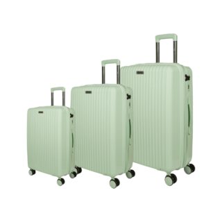 Βαλίτσες Σκληρές Άθραυστες με Επέκταση (σέτ 3 τεμαχίων) Cardinal (PP) 2018 τιρκουάζ