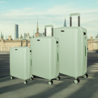 Βαλίτσες Σκληρές Άθραυστες με Επέκταση (σέτ 3 τεμαχίων) Cardinal (PP) 2018 τιρκουάζ