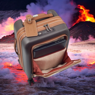 Delsey Βαλίτσα καμπίνας expandable 55cm σειρά Chatelet Air 2.0 Brown