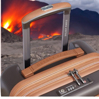 Delsey Βαλίτσα καμπίνας expandable 55cm σειρά Chatelet Air 2.0 Brown