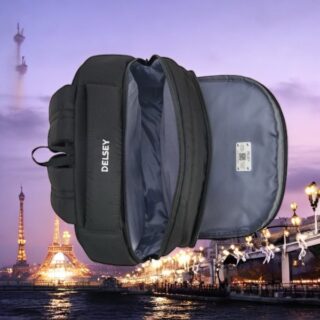 Delsey Σακίδιο Laptop 15.6” Element Aviator Μαύρο