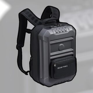 Delsey Σακίδιο πλάτης ταξιδίου 26lt Rempart Anthracite